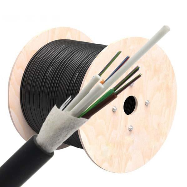 Twisted Transmission Outdoor Fiber Optic Cable GYFTY Non Metal Armored