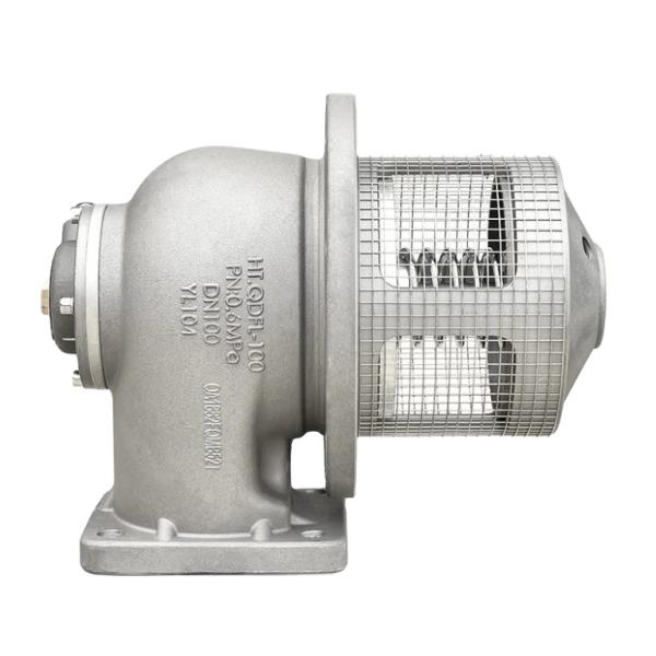 4 inch Aluminum Alloy Pneumatic Emergency Shut Off Valve Nominal Pressure 0-0.6Mpa