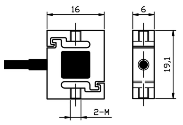 0.5kg - 50kg Stainless Steel S Type Load Cell For Accurate Tension Detection