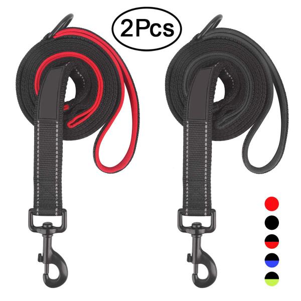 trela de 3M Reflective Nylon Dog, trela resistente da corda de 5ft com o punho acolchoado 2