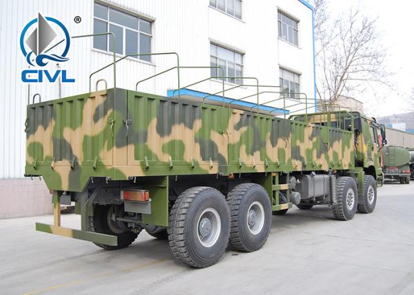 Hot Sale SINOTRUK HOWO 8x8 AWD Cargo Truck engine 450hp euro II