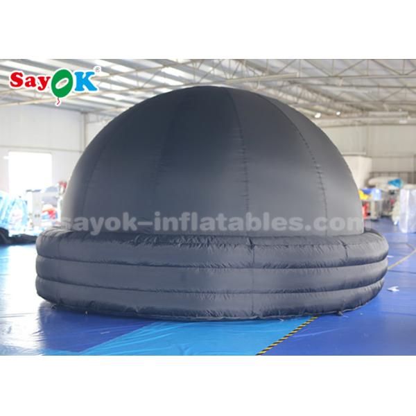 4m 100% Blackout Inflatable Planetarium Dome With PVC Floor Mat For School Teaching