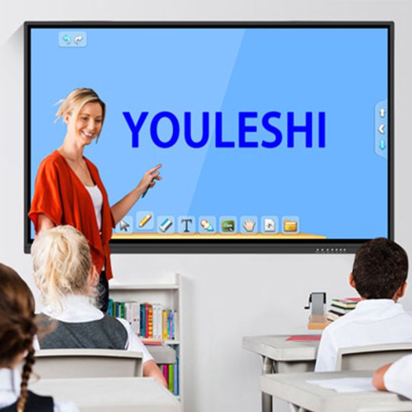 65-110 Inch 4K UHD Interactive Touch Whiteboard Wireless Cast For Office Collaboration