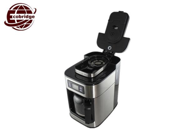 Durable Multi Capsule Coffee Maker For Home Capacity 1.25L 8-10Cups Silver