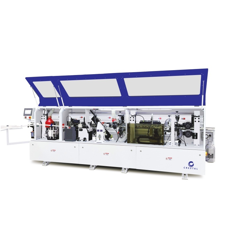 10.5kw Power Full Automatic Edge Banding Machine with 10m/min Feed Speed Straight Edge Bander