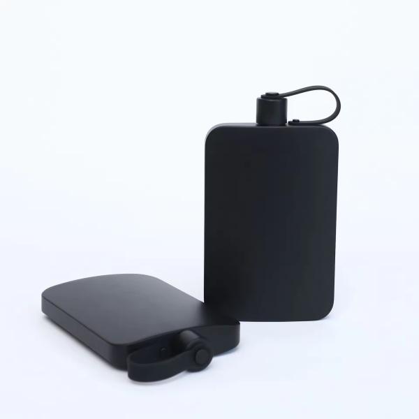 American Style Outdoor Activity 500ml Stainless Steel Notebook Hip Flask with Custom Logo