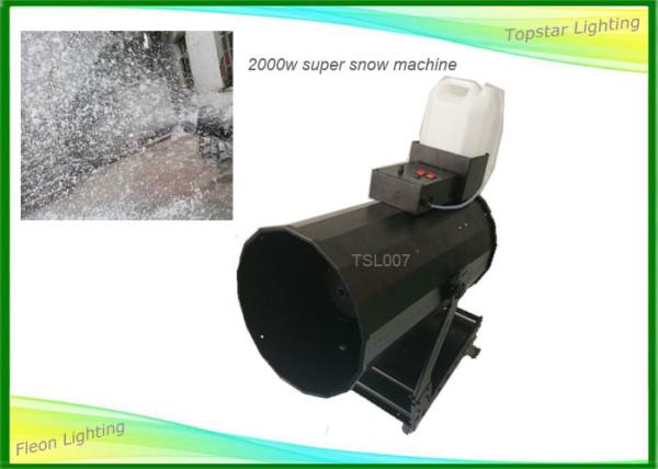 2000 Watt Artificial Portable Snow Making Machine For Parties Cover 150cbm