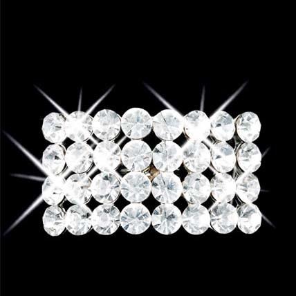 Decorative Hair Pins Dance Wear Accessories Shiny Cute Crystal Head Piece