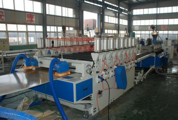WPC Decorative Foam Board Machine , PVC CELUKA Foam Board Production Line
