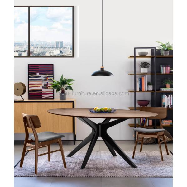 Customize Restaurant Hotel Upholstery Wooden Dining Chair in Sturdy Solid Wood Material and Modern Design