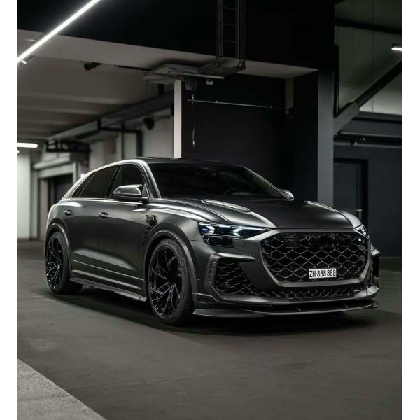 RSQ8 2025+ Audi Body Kit Front Lip Skirt Rear Diffuser Spoiler Car Wide Body Kit