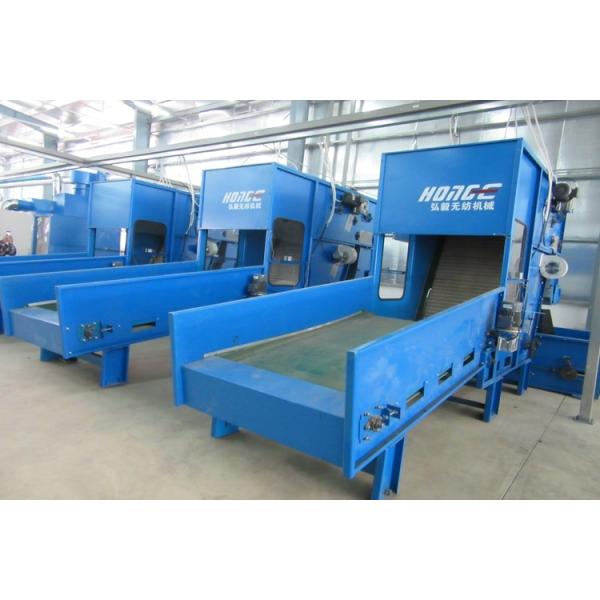 300kg/H Glue Bonding Mattress Cotton Wadding Machine electric heating