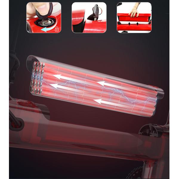 Pocket Mini E Bike Adult Outdoor Entertainment 14inch 5.2ah 36v 400w Electric Bike