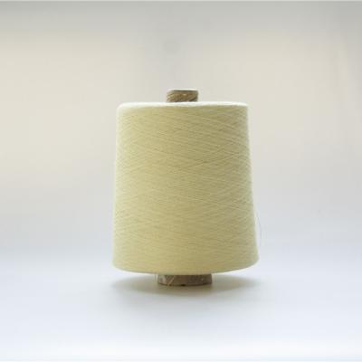 FR Para Aramid Sewing Thread Yarn Raw Yellow Ne30/2 For Fabric Weaving
