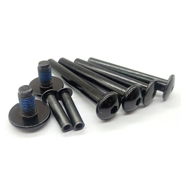 Silver Multi Purpose Cold Headed Screws 0.01mm Tolerance Mechanical Shaped Bolts