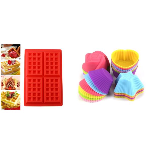 El platino de dos componentes que cura el silicón seguro de la comida de la categoría alimenticia del molde de la galleta del silicón moldea LFGB