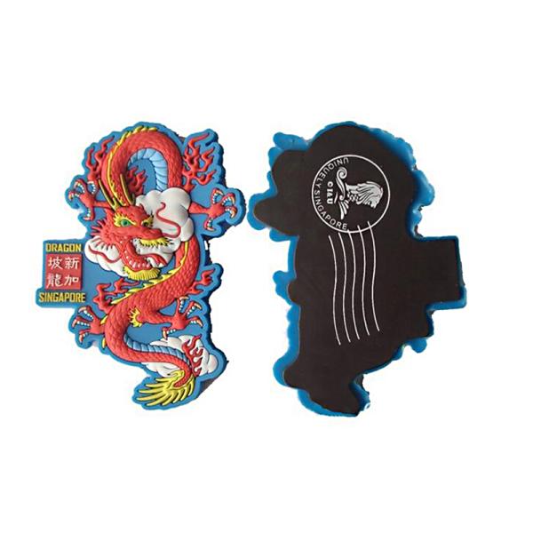 Traditional 3D Soft Fridge Magnets High Flexibility Stick On Fridge Surface