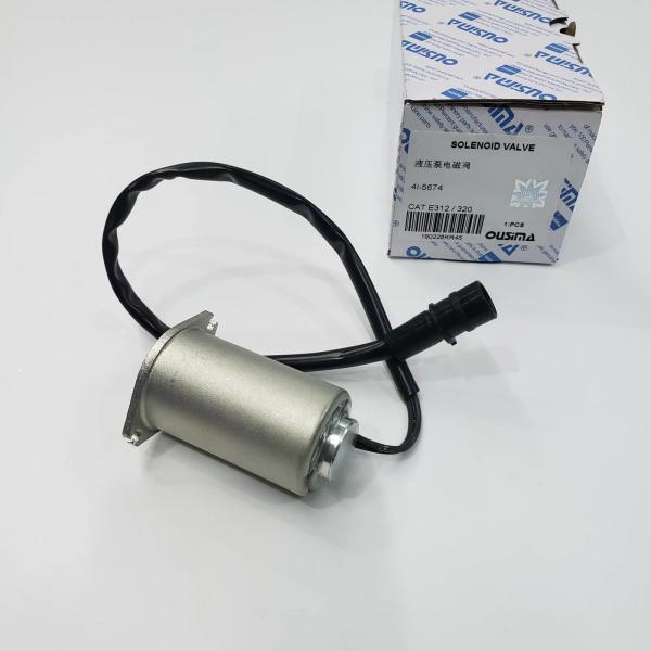Válvula de solenoide 4I-5674 da bomba hidráulica de OUSIMA para a máquina escavadora CAT E312 E320