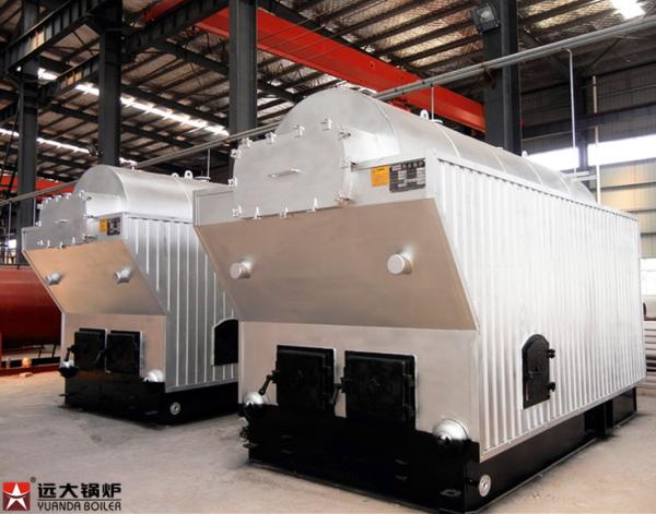 Manual Type 4 Ton Industrial Hot Water Boiler Running At Low Investment