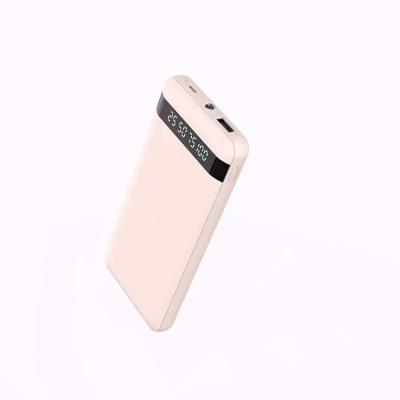 Banco de energia de cabo branco 10000mah com saída PD22.5W