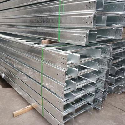 Highly Corrosion Resistant Cable Ladder Support Tray Silver Finish And Steel Material