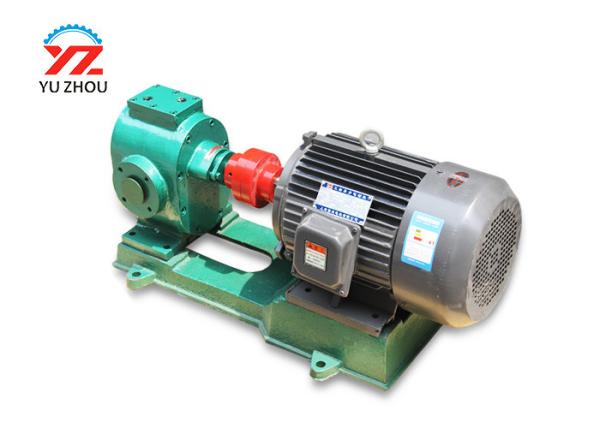 Rotary Gear Oil Pump For Road Construction Plant , LCB Series Bitumen Gear Pump