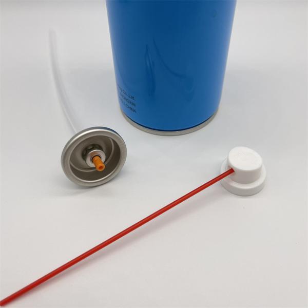 Environmentally Considered Carburetor Cleaner Valve for Bio-Based and Low-VOC Cleaners with Clog-Resistant Design