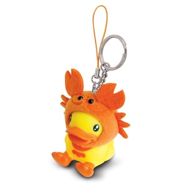 B Duck 3D Promotional Plastic Keychain En71 ASTM F963 Certificate