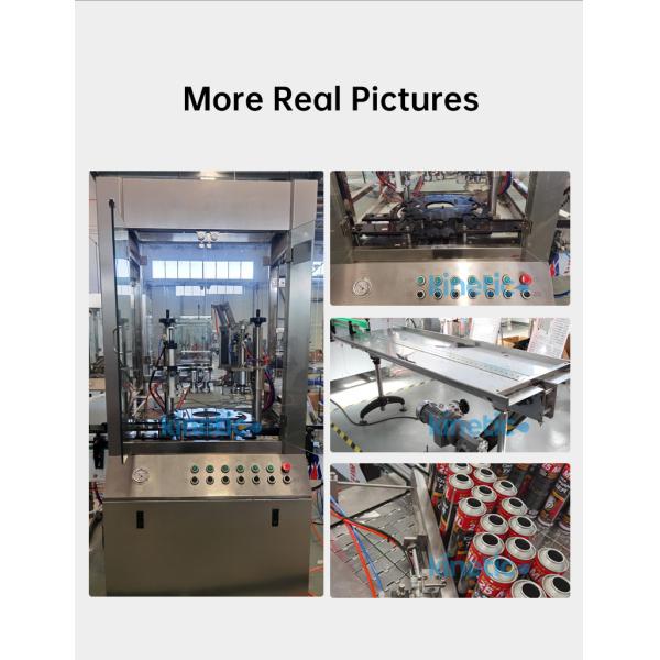 Fully Automatic Pneumatic Driven Butane Gas Filling Plant Aerosol Lubricant Spray Filling Machine for Body Spray