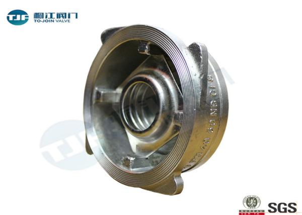 Stainless Steel Disc Non Return Check Valve Wafer Spring Assisted EPDM Seat Type