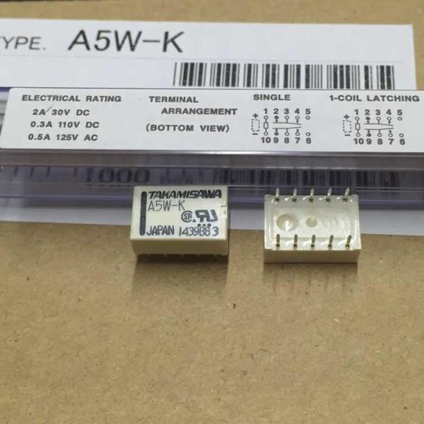 Relais de sinal baixo PCB Mini sinal 5VDC A-5W-K
