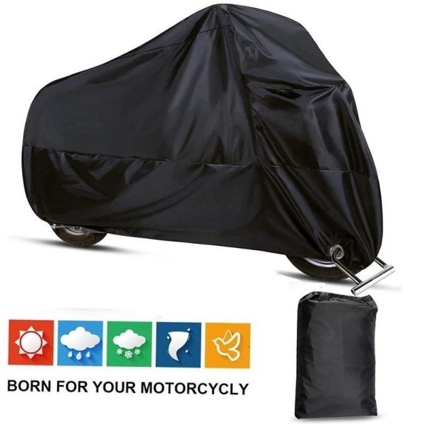 Motorcycle Cover All Season,Universal Weather Durable Quality Waterproof Sun Outdoor Protection Scooter Shelter Tear