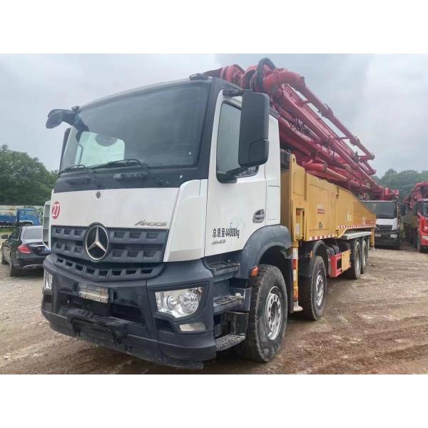 2020 Model Used Concrete Pump Truck 56 Meters Benz Chassis Sany 1400 Working Hours