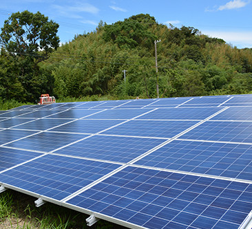 Slope Vertical Solar Panel Steel Structure Landscape Ground Mount