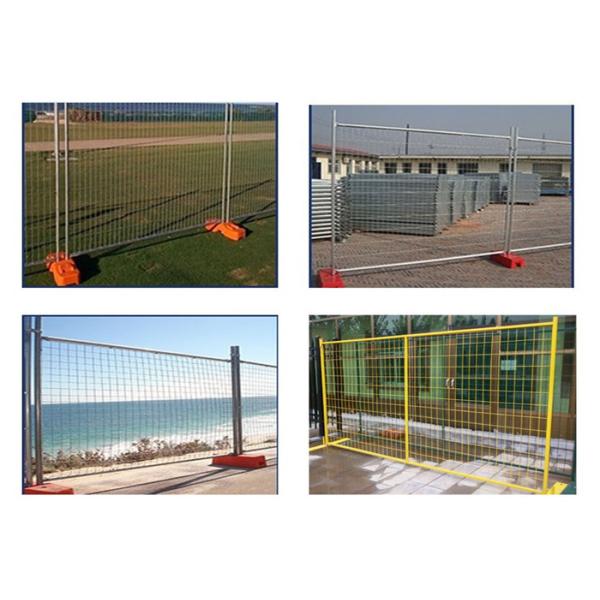 Размер трубки загородки 32*1.5мм простой структуры гальванизированный временный для спортивной площадки