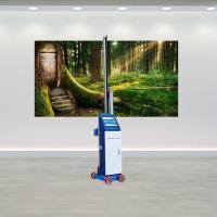 Impressora de parede portátil vertical 3D 4800DPI para azulejos cerâmicos de vidro madeira