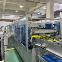 Controle de programa inteligente Tecido não tecido Meio efeito Ar condicionado Filtração de ar Máquina de fabricação de sacos
