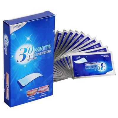 Dents avancées professionnelles d'ODM blanchissant le GV noir du gel 20pcs de bandes
