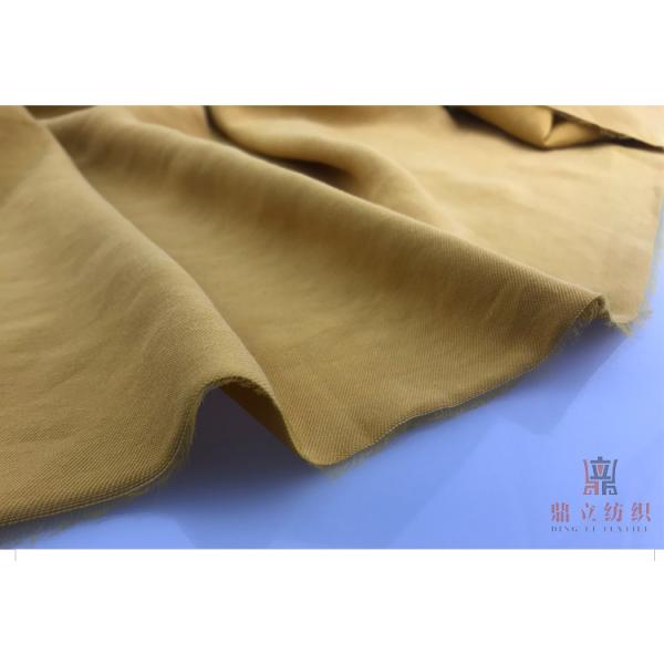 ткань Twill 20 полиэстер 80 вискоза 210gsm шелковистая Брауна в запасе Breathable