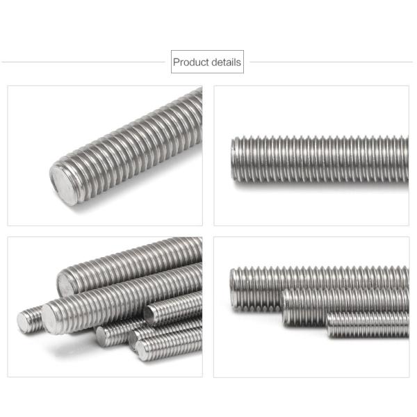 Метрические резьбовые стержни из нержавеющей стали, предпочтительные для нефтегазовой промышленности