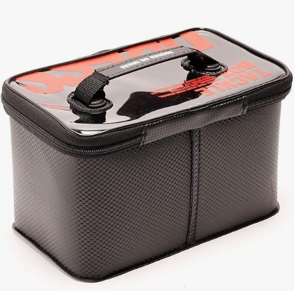DRESS Tackle Box Multi Function EVA Multi-functional Fishing Tackle Case Storage Container Buckan Tackle Bag Reel Case Worm Lure Box M General Purpose