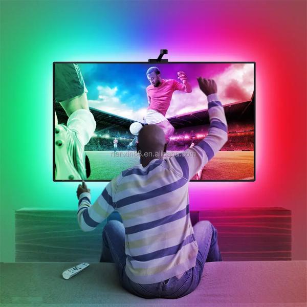 СИД ТВ погружения Wifi Rgbic освещает беспроводное 2.4GHz с камерой