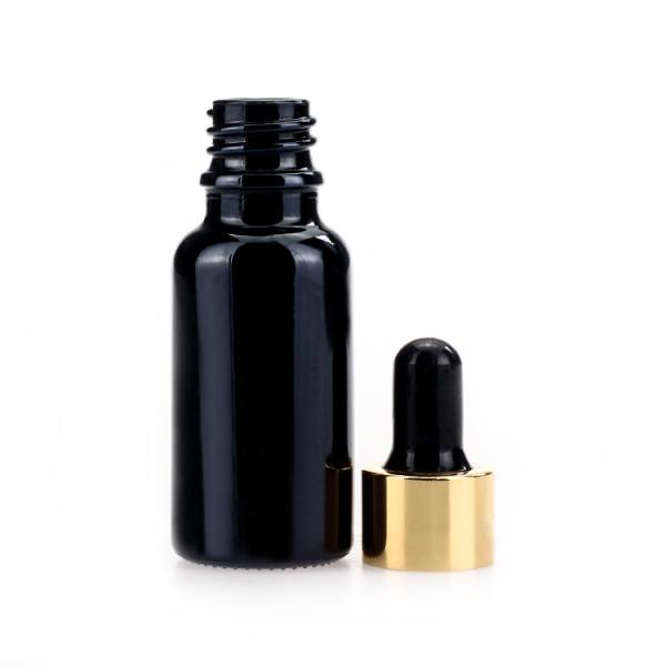 Envase de empaquetado cosmético del aceite esencial 20ml de la botella redonda del dropper