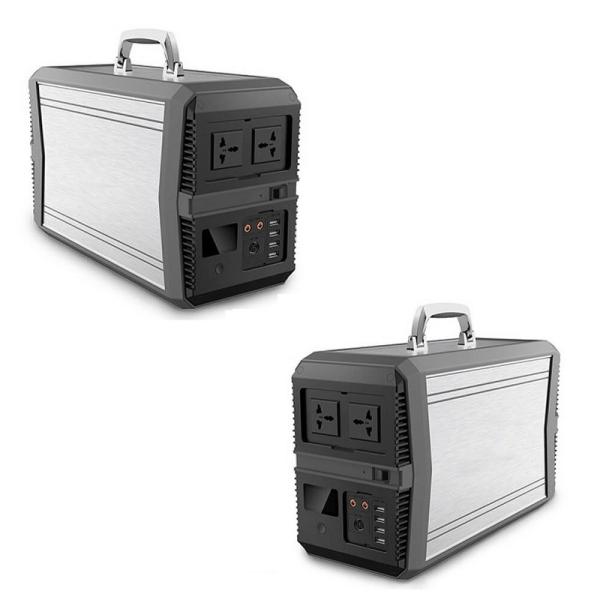 110V 220V Li Ion Power Station Bank Energy Solar Generator 1000W