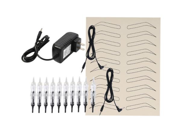 Eyebrow Tattoo Digital Permanent Makeup Machine Kit Black Pearl For Eyeliner / Lip