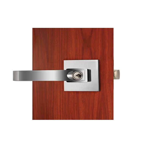 Commercial Privacy Tubular Locks Metal Door Lockset Square Corner Striker