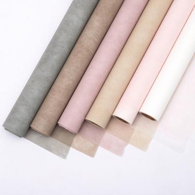 DIY feito a mão 15g 22g personalizou presentes da flor de papel de envolvimento
