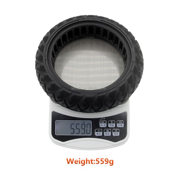 8.1x2 Electric Scooter Solid Tire Shock Absorbing Anti Puncture