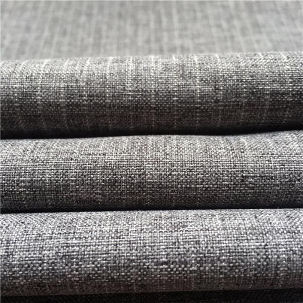 Breathable Plain Dyed 5MM Stripe Fabric for Pajamas Imitation Cotton/Linen Home Textile