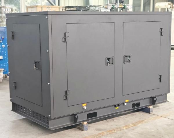 Unité de cogénération au gaz naturel de 50 kW avec un rendement de 85,4 % et certification CE